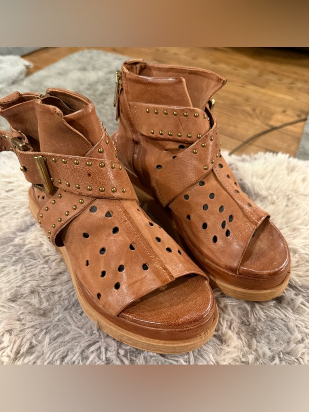 A.S.98 Whiskey Foot Huggers. Size 37. Super Rare.